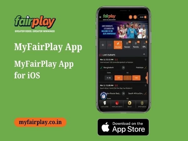 MyFairPlay App for iOS