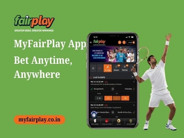 MyFairPlay App – Bet Anytime, Anywhere